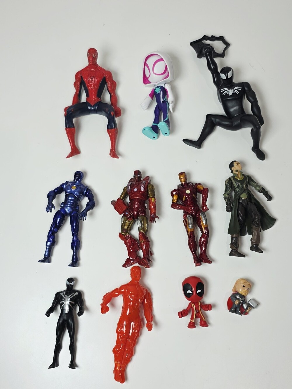 Marvel Superhero Kids Toy Figure Lot